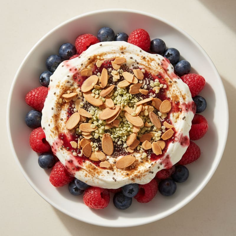 Quick Berry Yogurt Parfait