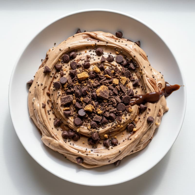 Silky Greek Yogurt Protein Mousse with Cocoa