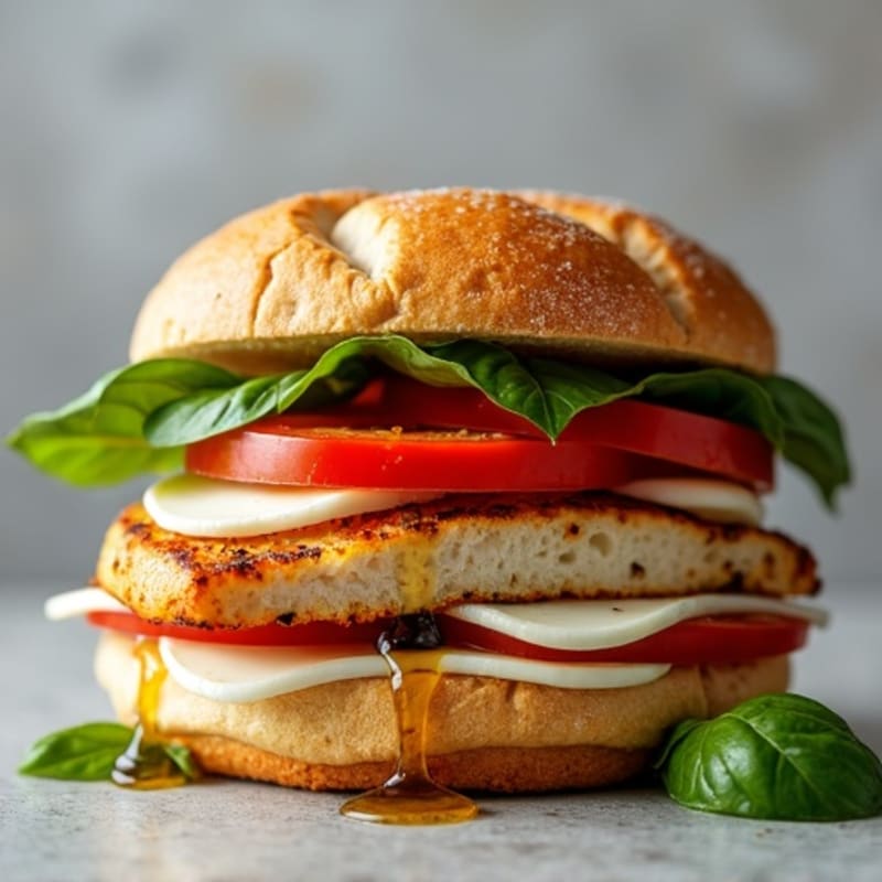 Grilled Fresh Caprese Sandwich