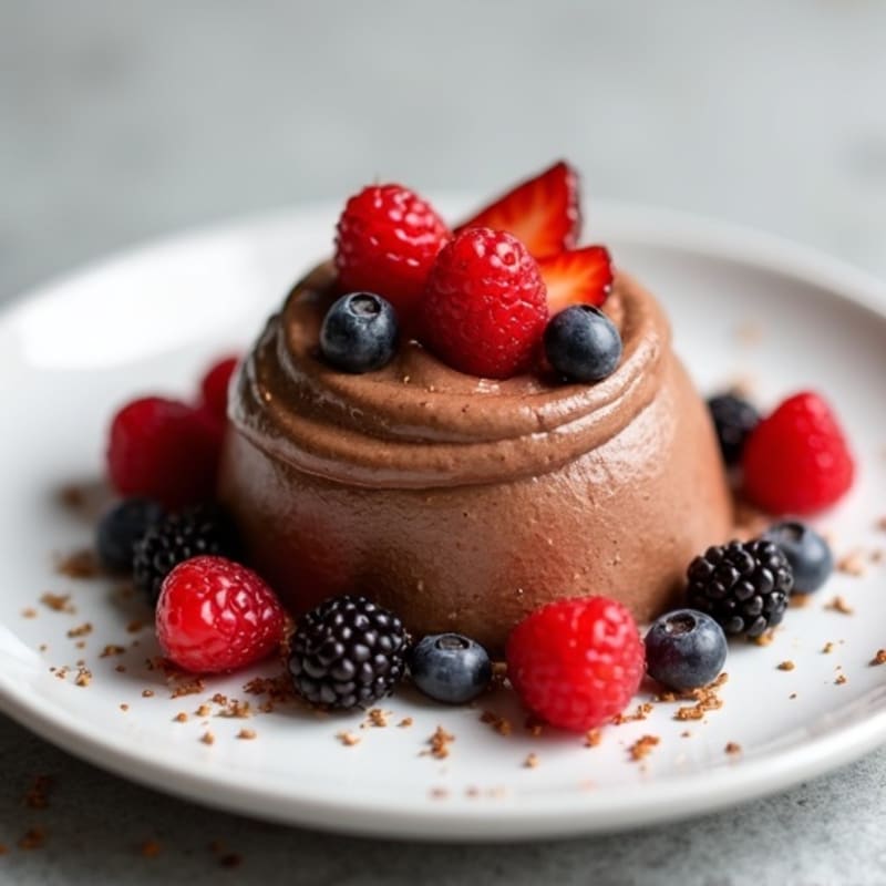 Chocolate Protein Bean Mousse