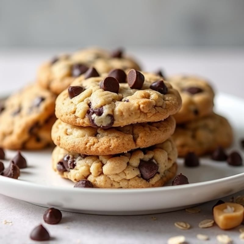 No-Bake Peanut Butter Chocolate Chip Protein Cookie Dough