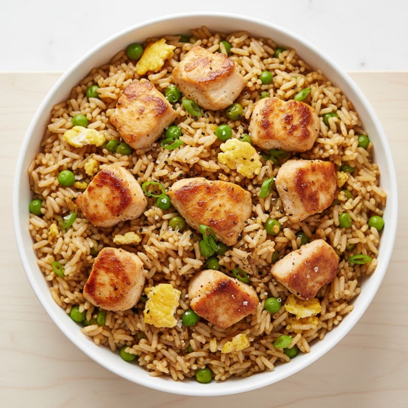 Savory Chicken and Vegetable Fried Rice