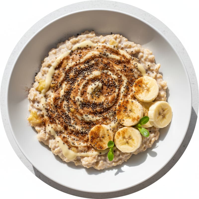 Banana Greek Yogurt Overnight Oats