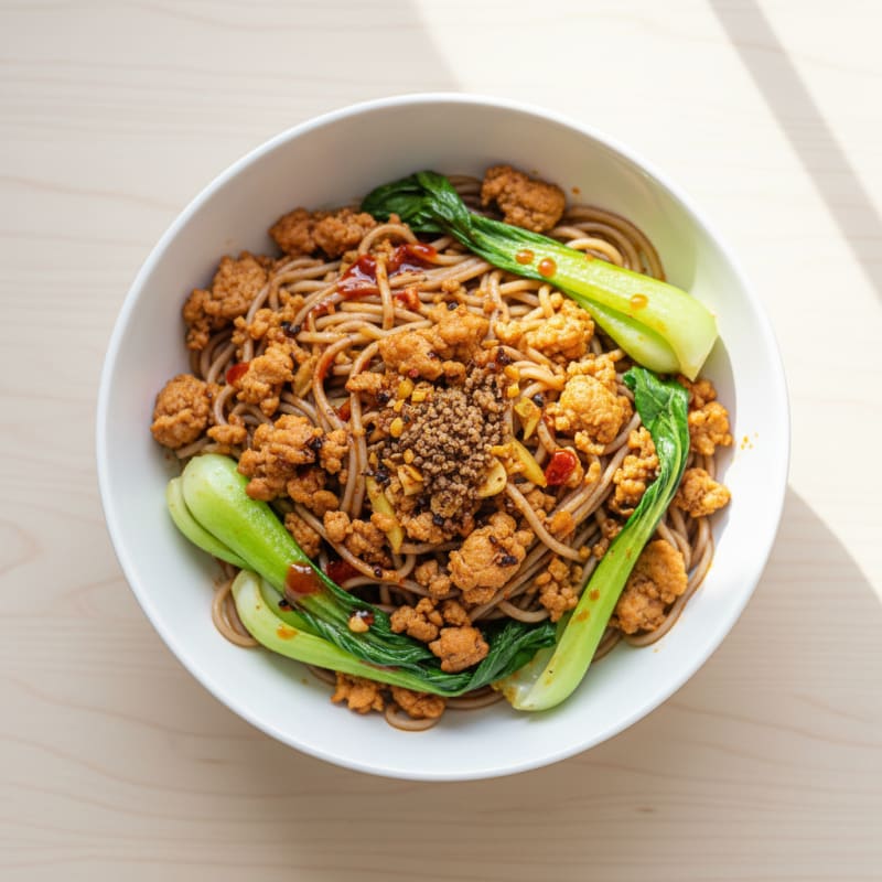 Sichuan Dan Dan Noodles with Chili Oil