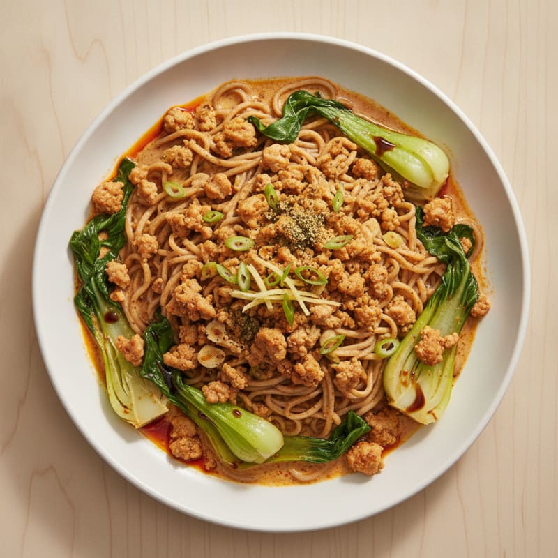 Sichuan Dan Dan Noodles with Chili Oil