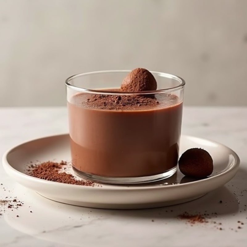 Silky Chocolate Protein Pudding with Collagen Peptides
