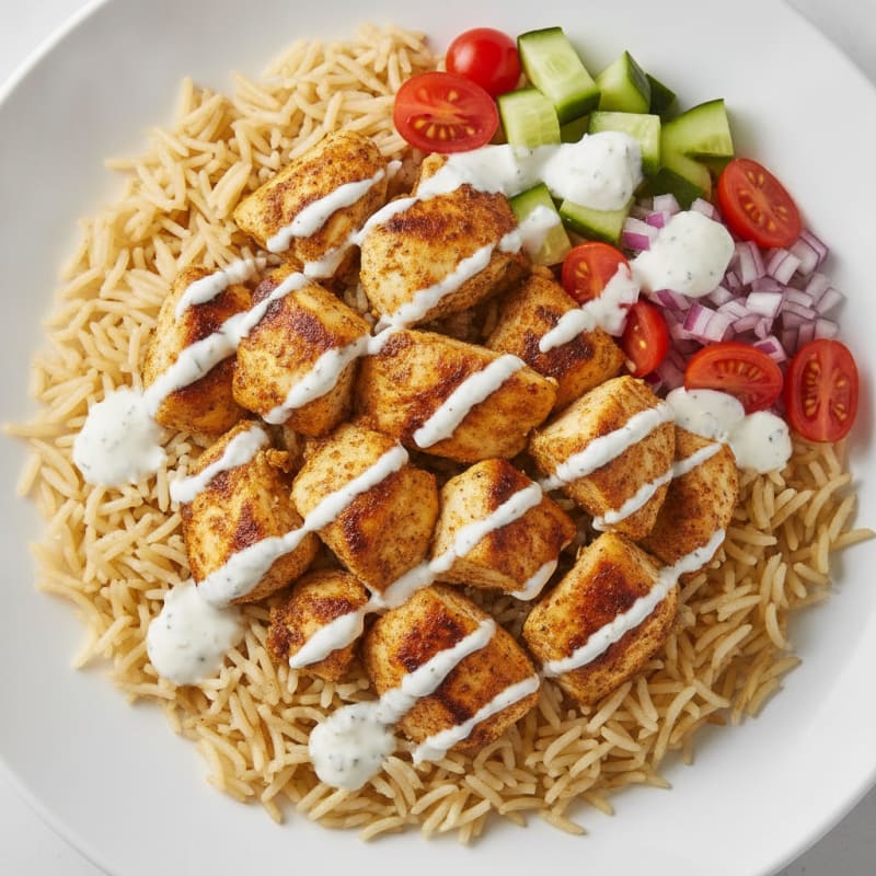 Chicken Shawarma Rice Bowl