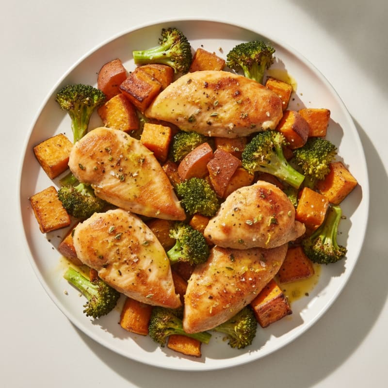 Sheet Pan Lemon Herb Chicken