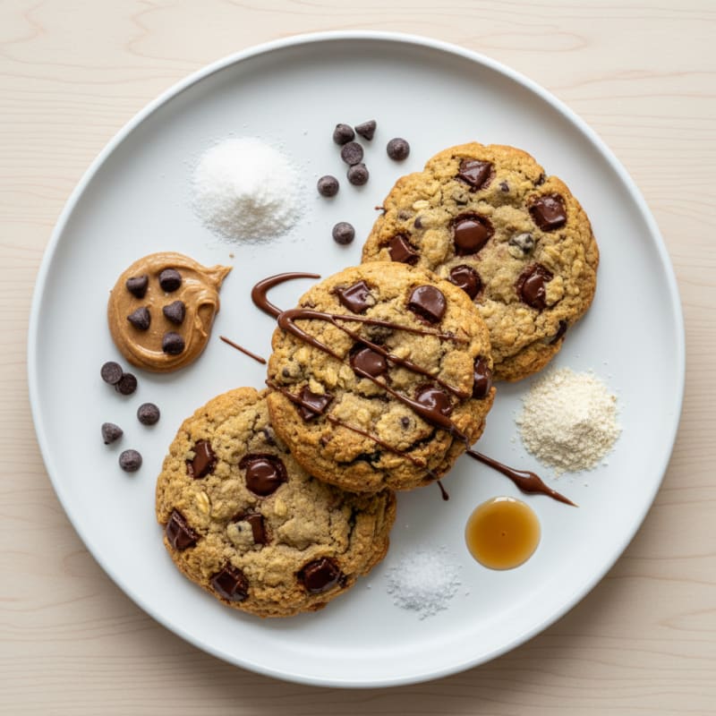 High-Protein Chocolate Chip Breakfast Cookies