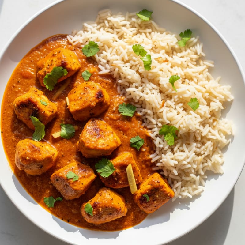 Chicken Tikka Masala with Basmati Rice
