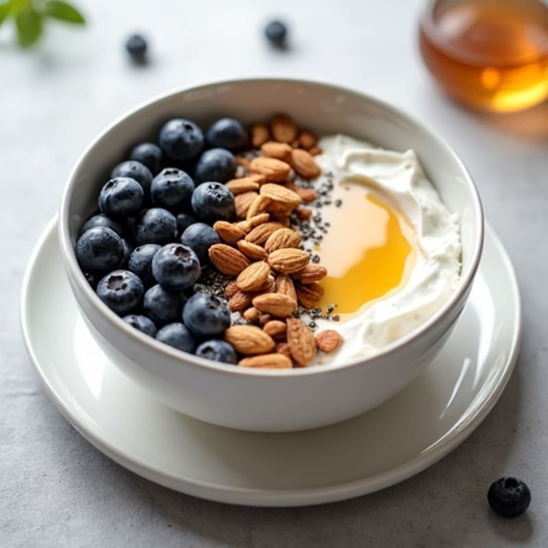 Greek Yogurt Power Bowl with Honey-Almond Crunch