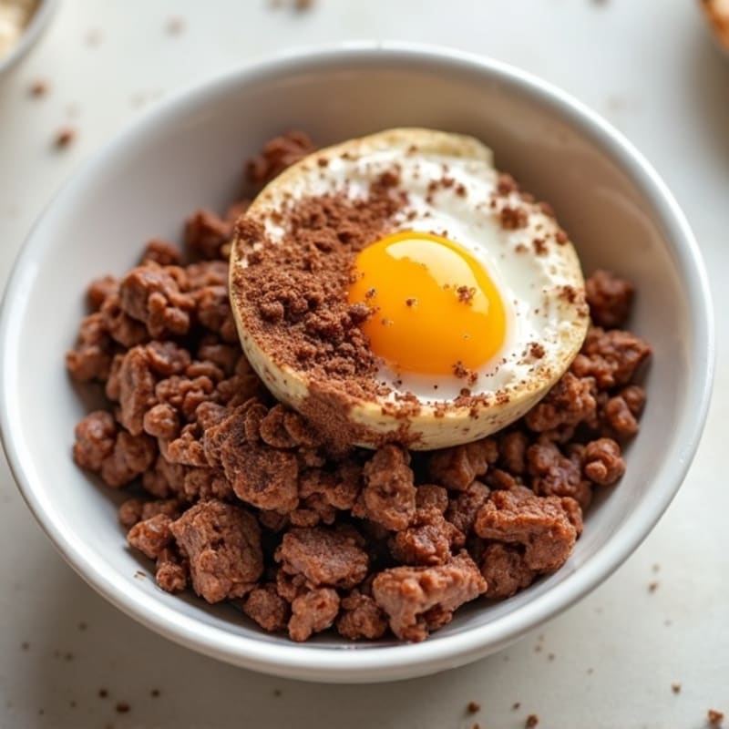Chocolate Protein Baked Oats