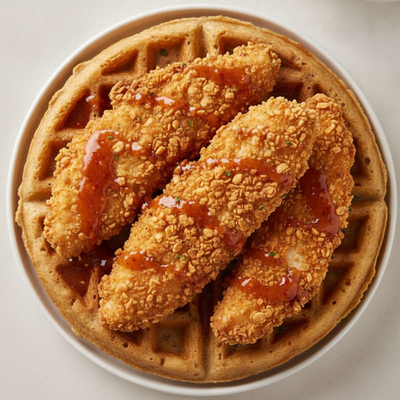 Golden Chicken & Waffles