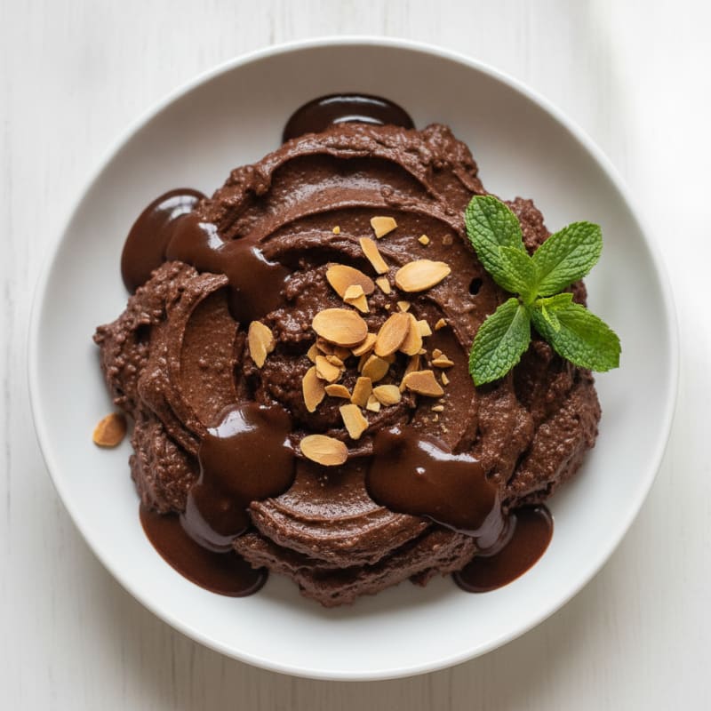 Silky Chocolate Protein Pudding
