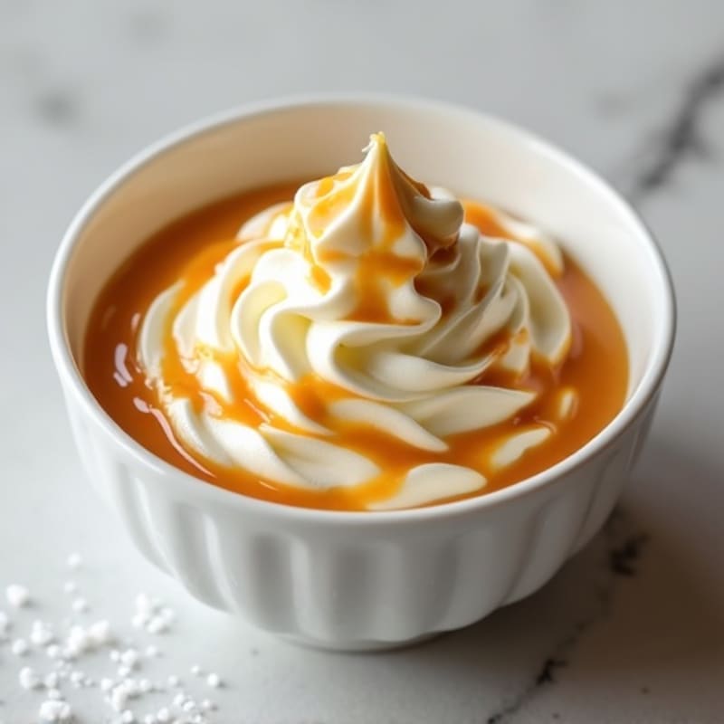 Creamy Salted Caramel Protein Cheesecake Bowl