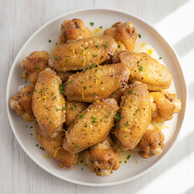 Lemon Pepper Chicken Wings