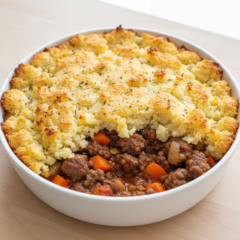 Hearty Beef Mince Shepherd's Pie
