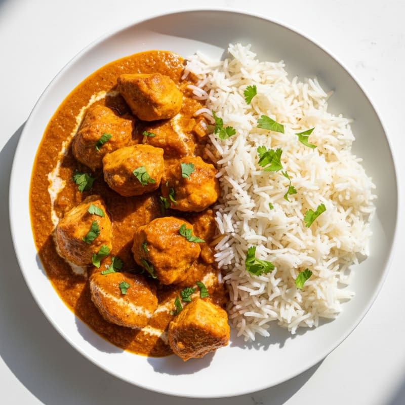 Chicken Tikka Masala with Basmati Rice