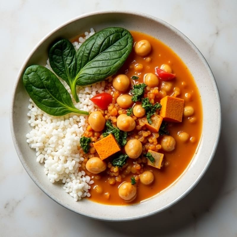 Creamy Coconut Red Lentil Curry