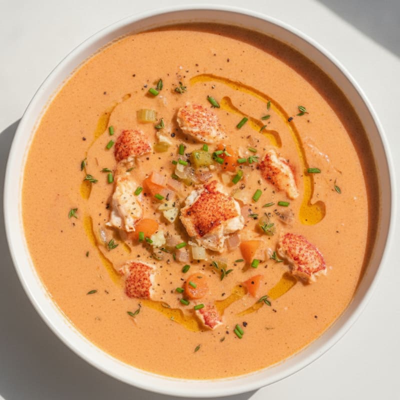 Buttery Lobster Bisque