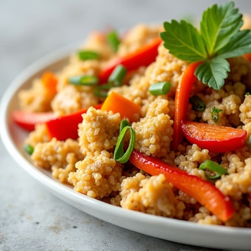 Cauliflower Rice Chicken Stir-Fry