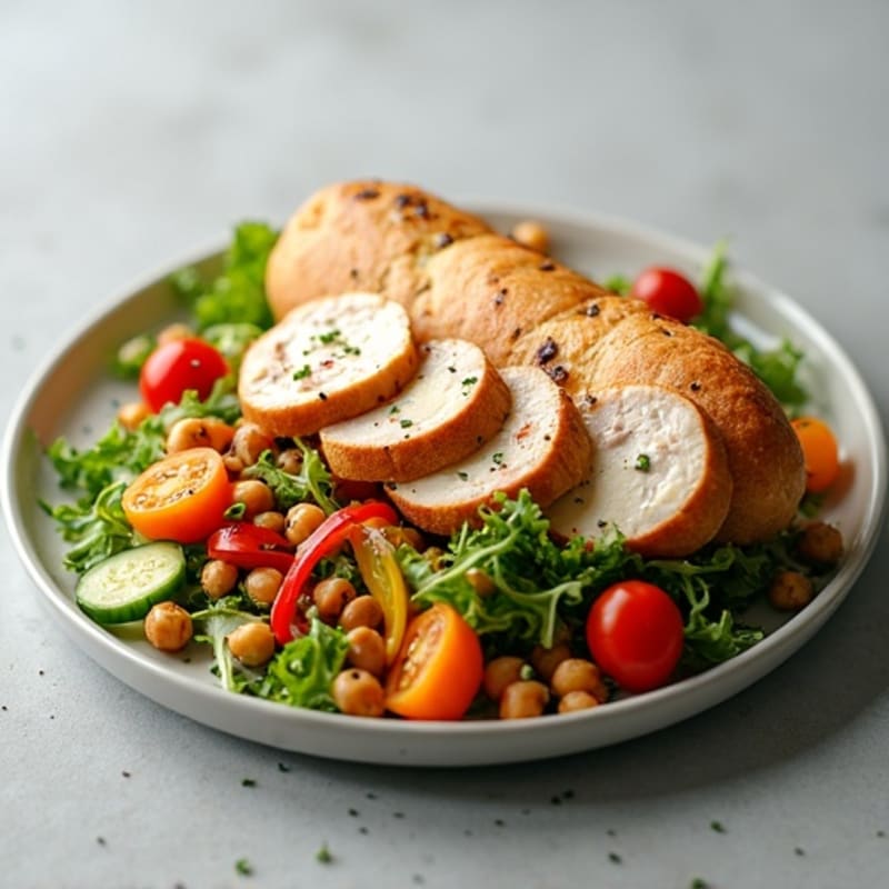 Turkey and Crispy Veggie Sub Salad