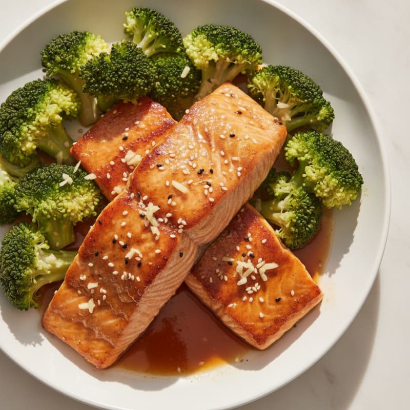 Teriyaki Glazed Salmon