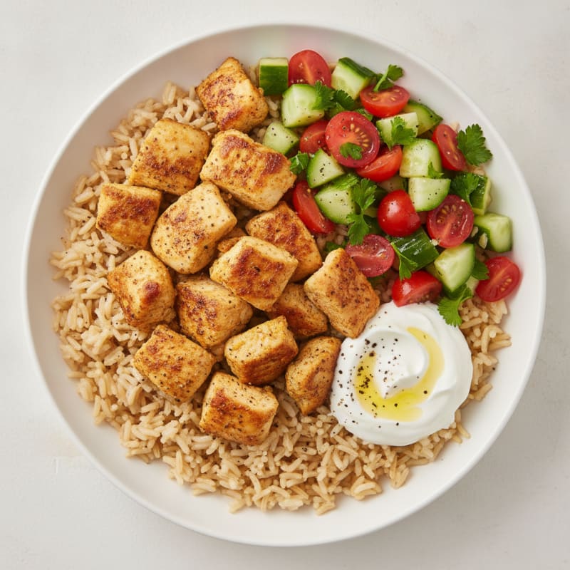 Chicken Shawarma Rice Bowl