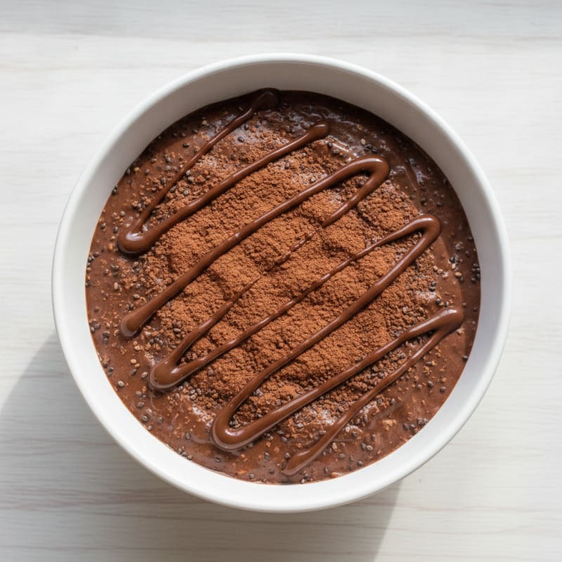 Silky Chocolate Protein Pudding