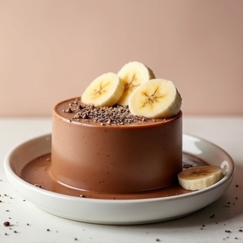 Silky Chocolate Protein Pudding with Greek Yogurt