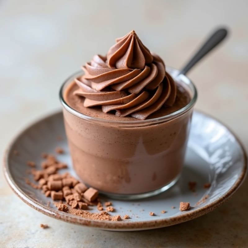 Silky Chocolate Protein Pudding
