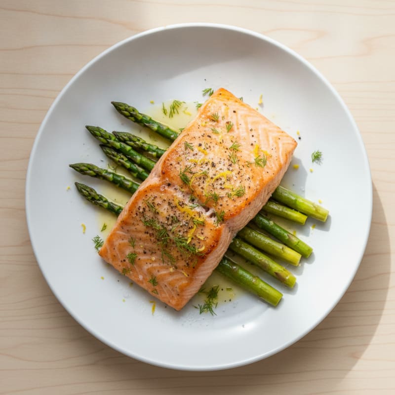 Sheet Pan Lemon Herb Salmon