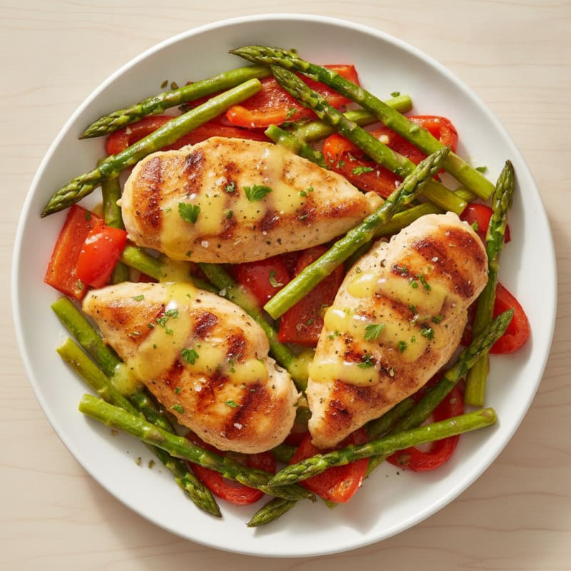 Sheet Pan Lemon Herb Chicken