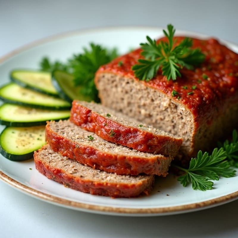 Herb-Crusted Classic Turkey-Beef Meatloaf