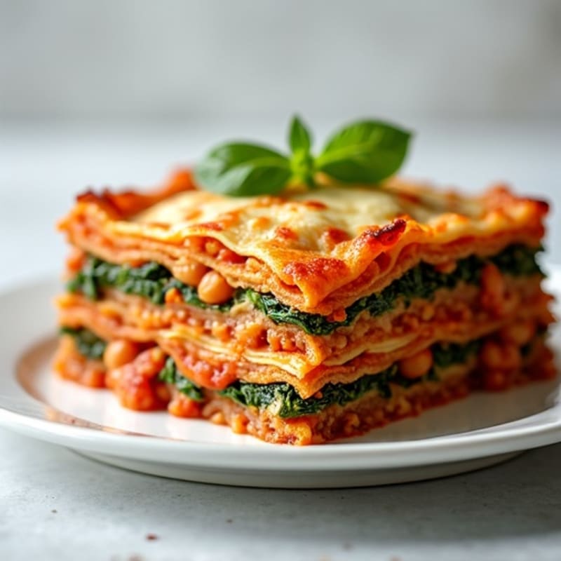 Hearty Layered Vegetable Lasagna