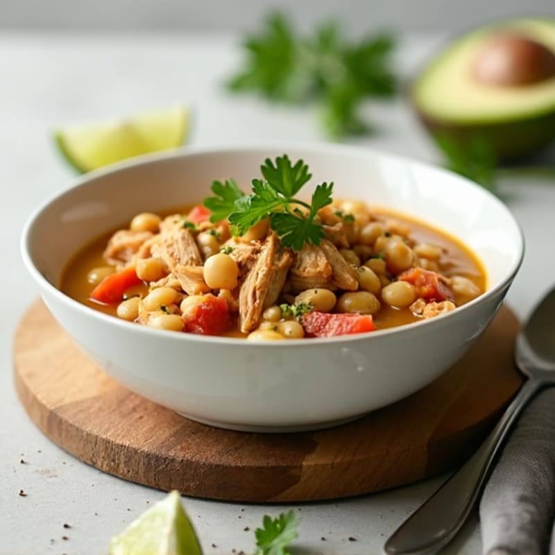 Hearty White Bean Chicken Chili Verde