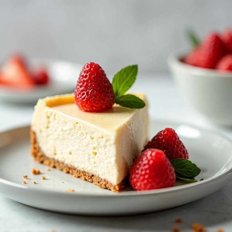 Greek Yogurt Protein Cheesecake