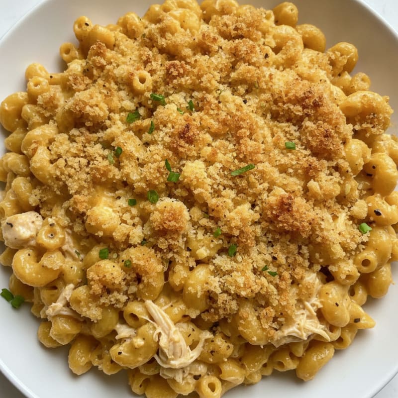 Baked Macaroni and Cheese with Toasted Breadcrumbs