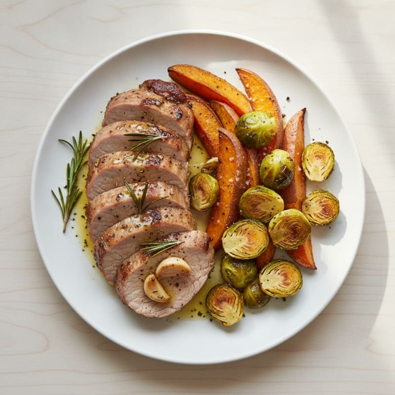 Savory Herb-Roasted Pork Tenderloin