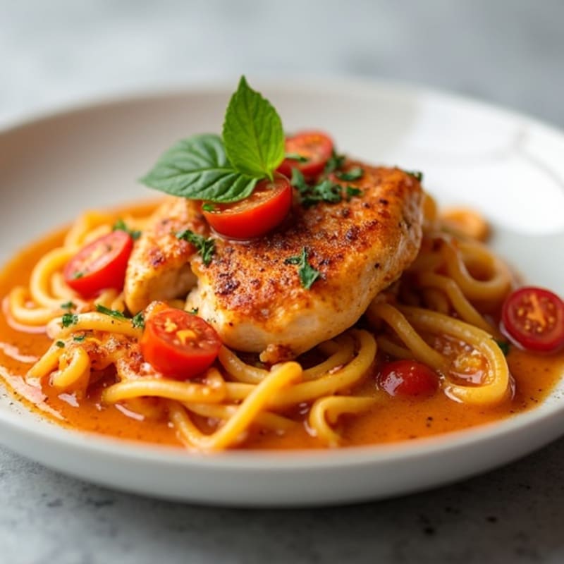 Creamy Spiced Tomato Chicken