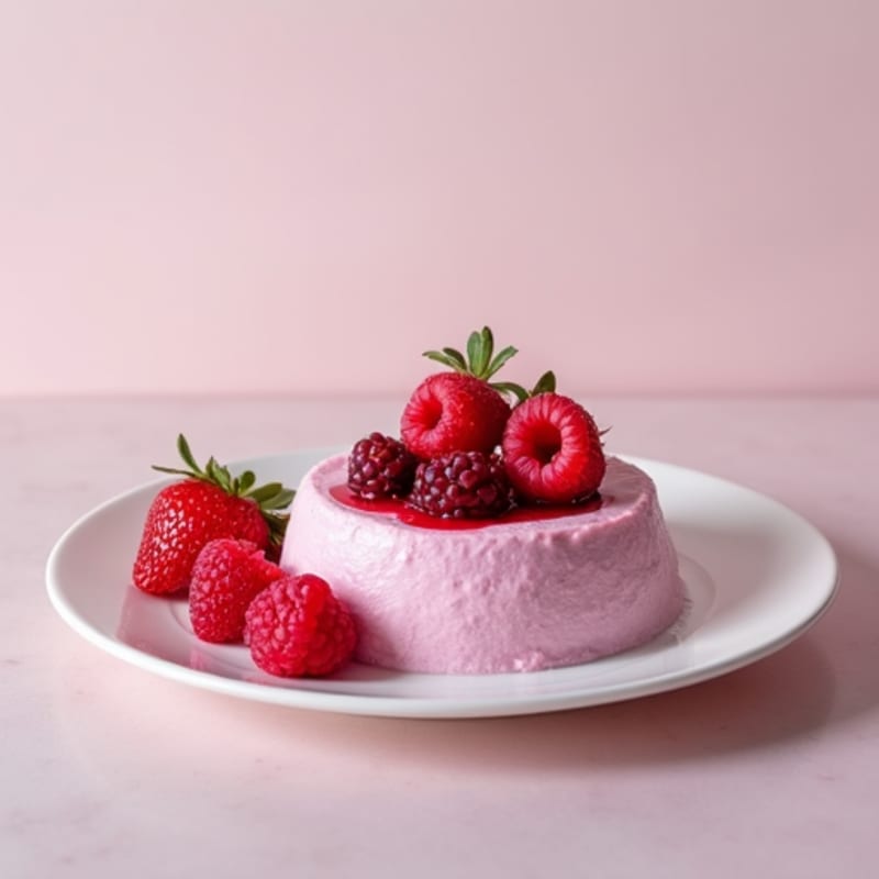 Silky Berry Protein Mousse