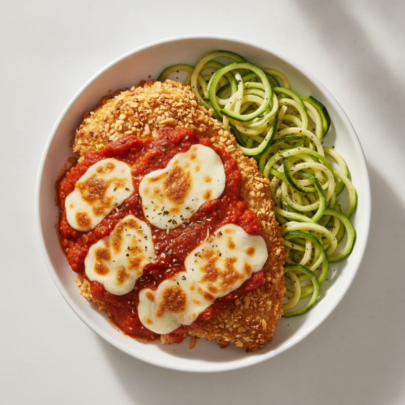 Crispy Baked Chicken Parmesan