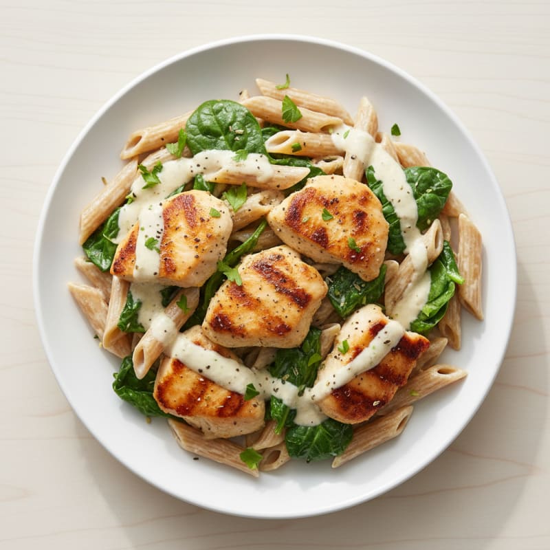 Creamy Garlic Herb Chicken Pasta