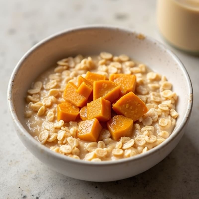 Creamy Butterscotch Protein Oatmeal