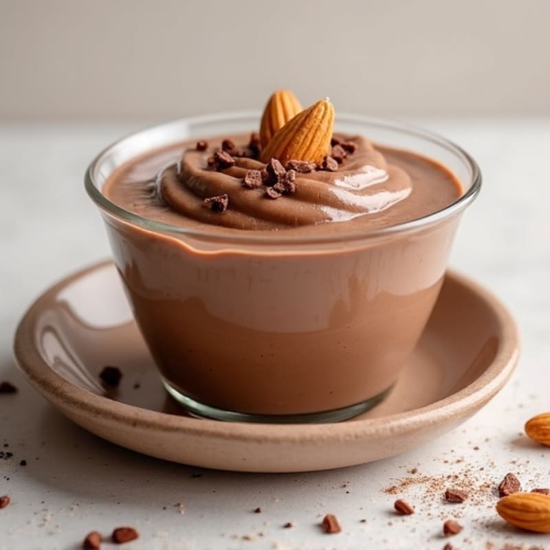 Cottage Cheese Chocolate Protein Pudding