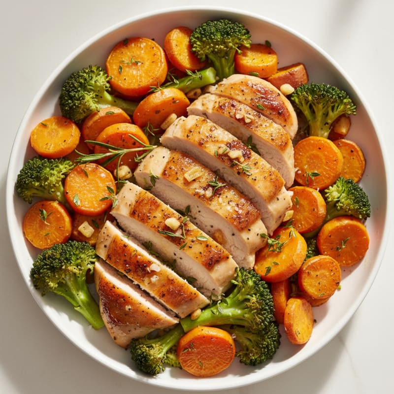 Garlic Herb Roasted Chicken