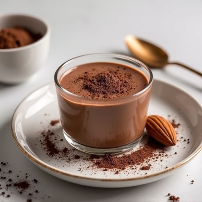 Silky Chocolate Protein Pudding