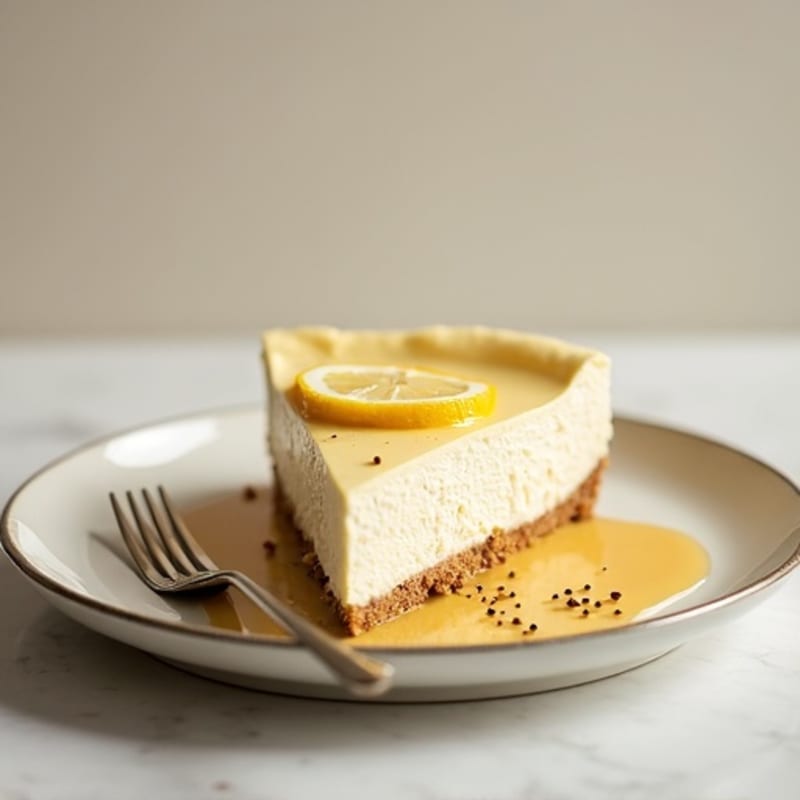 Creamy Greek Yogurt Protein Cheesecake