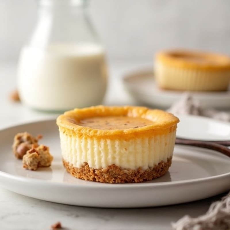 Protein-Packed Vanilla Bean Cheesecake Cups