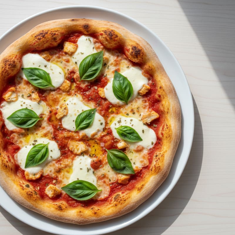 Classic Margherita Pizza with Fresh Basil